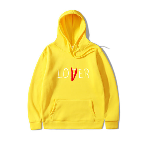Lover Printed Men Hoodie